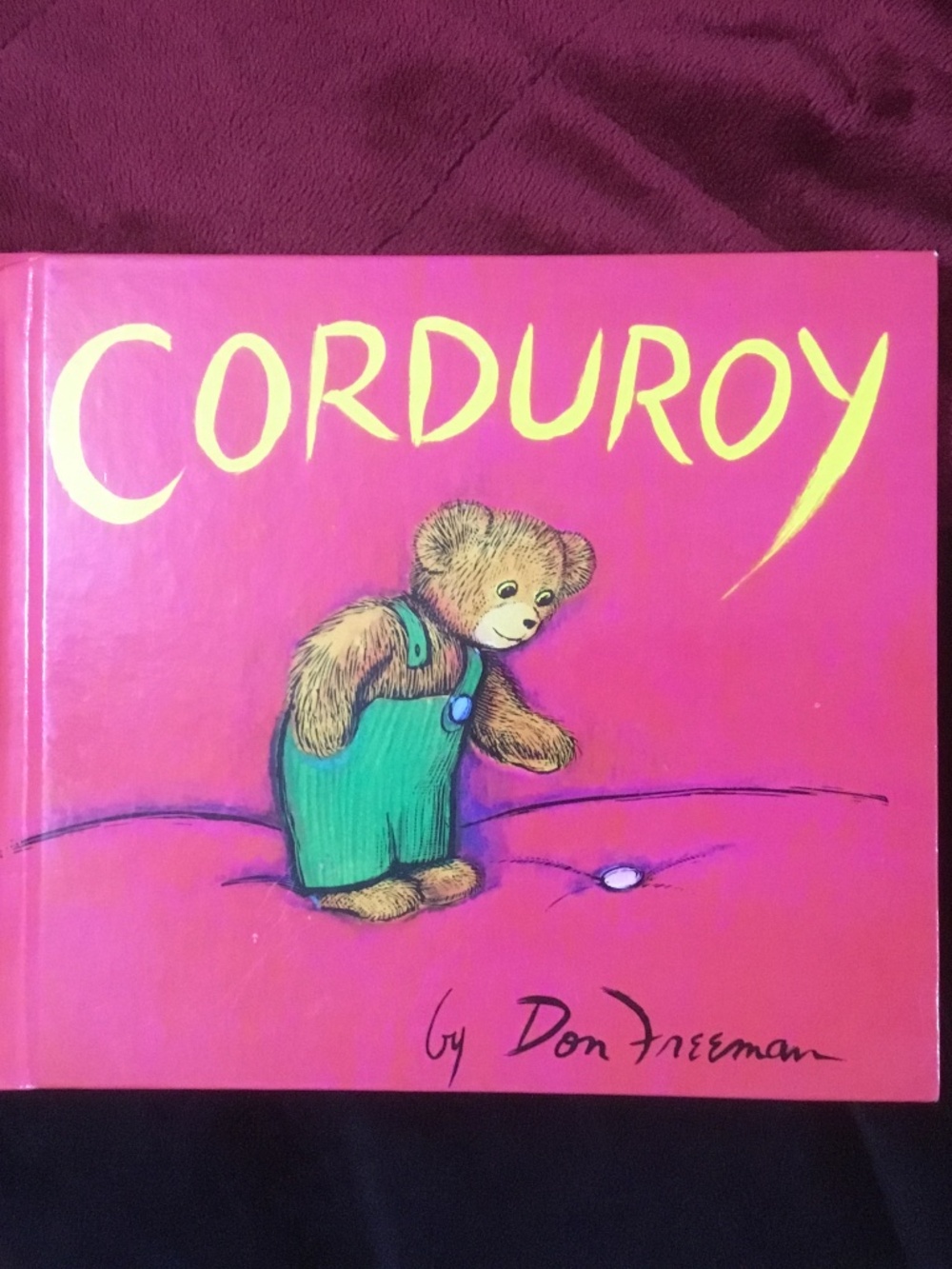 Corduroy by Don Freeman (Hardcover) Nice Children’s Book!